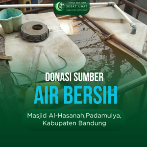 Donasi Sumber Air Bersih Masjid Al-Hasanah